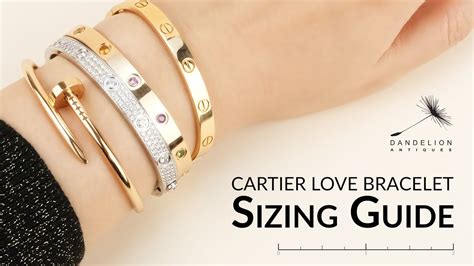 bravelet cartier love|cartier love bracelet size chart.